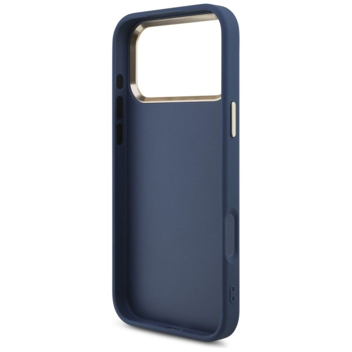 GUESS чехол для IPHONE 18 Pro Max/17 Pro Max (Big Classic Логотип 4G) синий