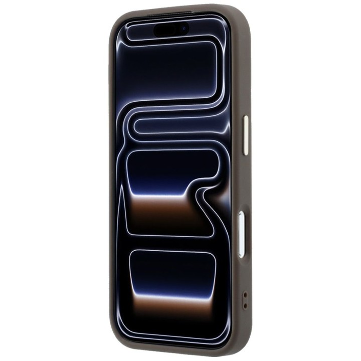 GUESS case for IPHONE 18 Pro Max/17 Pro Max (Big Strass Logo 4G) brown
