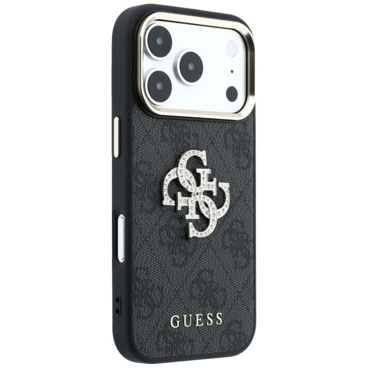 GUESS чохол для IPHONE 18 Pro /17 Pro (Big Strass Logo 4G) коричневий