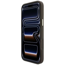 GUESS case for IPHONE 18 Pro Max/17 Pro Max compatible with Magsafe (Stripe Round and Classic Logos 4G) brown