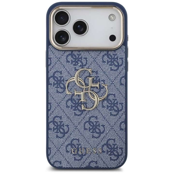 GUESS case for IPHONE 18 Pro Max/17 Pro Max (Big Classic Logo 4G) blue