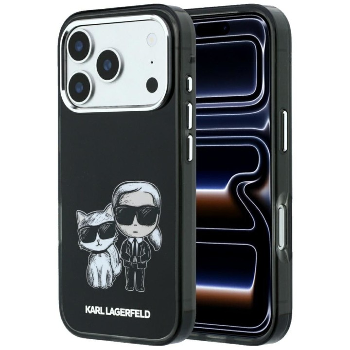 KARL LAGERFELD чохол для IPHONE 18 Pro/17 Pro сумісний із MagSafe (Bodies Sketch) чорний