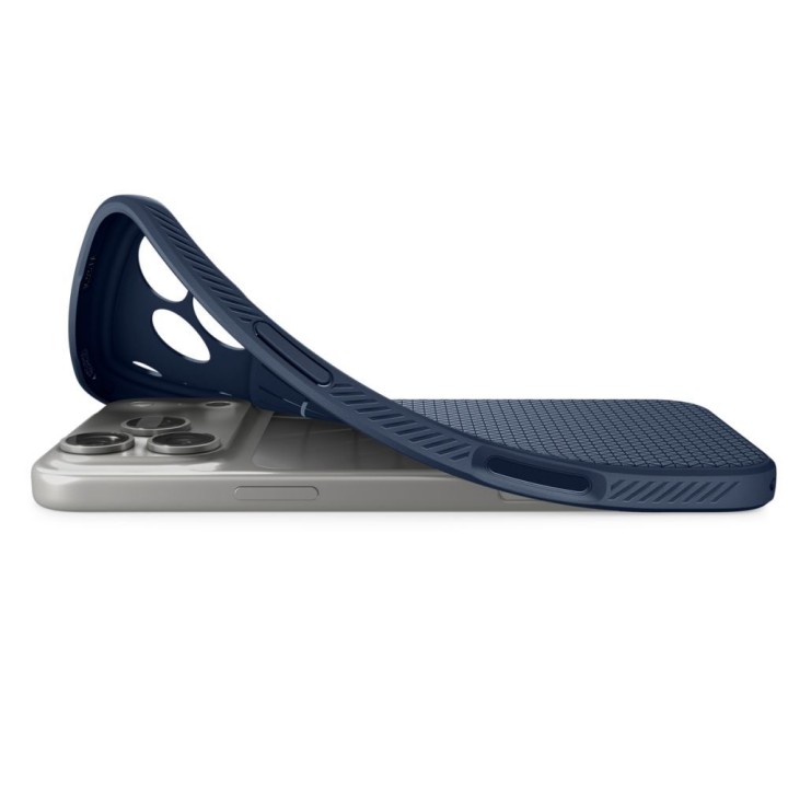 SPIGEN case LIQUID AIR for IPHONE 18 Pro Max / 17 Pro Max navy blue