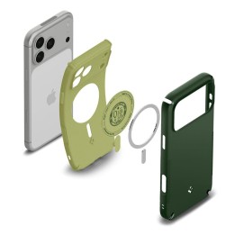 SPIGEN чохол NANO POP HYBRID, сумісний із MagSafe, для IPHONE 18 Pro Max / 17 Pro Max avo green