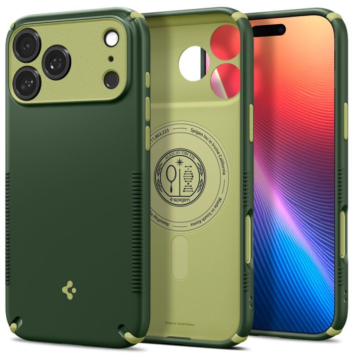 SPIGEN чохол NANO POP HYBRID сумісний з Magsafe для IPHONE 18 Pro Max / 17 Pro Max avo green
