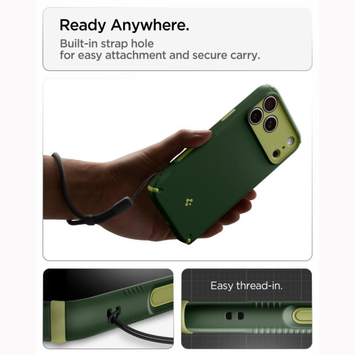 SPIGEN чохол NANO POP HYBRID, сумісний із MagSafe, для IPHONE 18 Pro Max / 17 Pro Max avo green