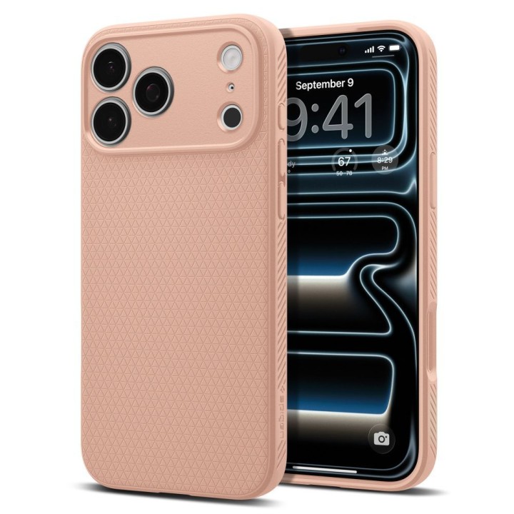 SPIGEN case LIQUID AIR for IPHONE 18 Pro Max / 17 Pro Max rose titanium