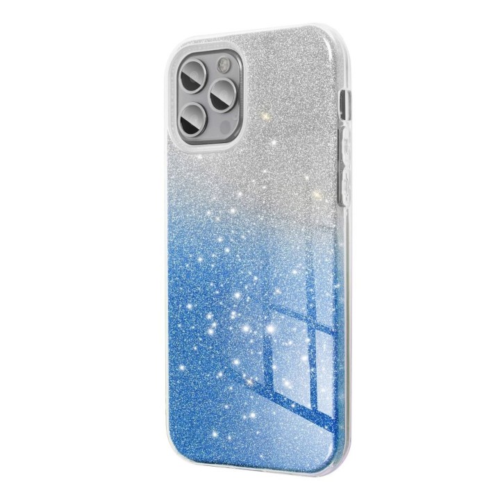 Case for iPhone 7 PLUS / 8 PLUS Shining transparent blue