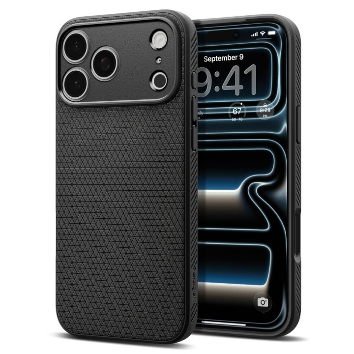 SPIGEN case LIQUID AIR for IPHONE 18 Pro / 17 Pro matte black