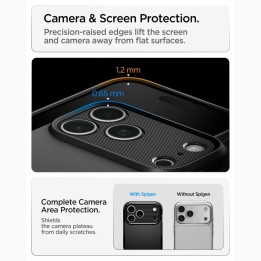 SPIGEN чохол RUGGED ARMOR сумісний з Magsafe для IPHONE 18 Pro Max / 17 Pro Max matte black