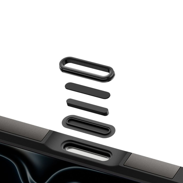 SPIGEN case TOUGH ARMOR T compatible with MagSafe for IPHONE 18 Pro Max / 17 Pro Max gunmetal