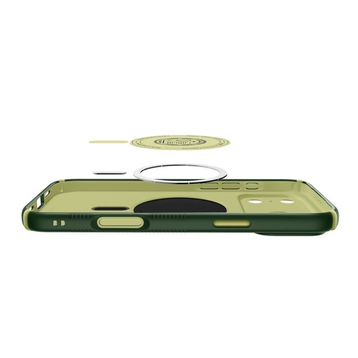 SPIGEN case NANO POP HYBRID compatible with Magsafe for IPHONE 18 Pro / 17 Pro avo green