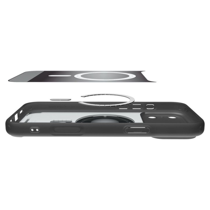 SPIGEN чехол ULTRA HYBRID совместимый с Magsafe для IPHONE 18 Pro / 17 Pro classic black