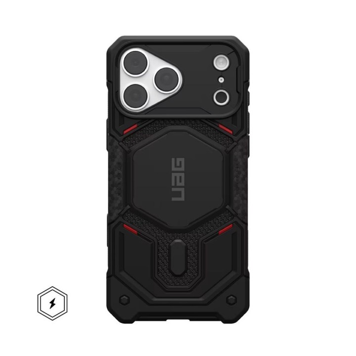 UAG Urban Armor Gear futerał Monach Pro kompatybilny z MagSafe do IPHONE 18 Pro Max/17 Pro Max kevlar black