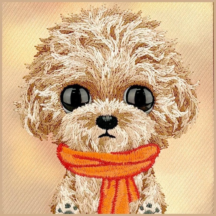NIMMY чехол BIG EYED TEDDY POODLE для IPHONE 18 Pro Max/17 Pro Max коричневый