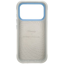 NIMMY futerał BIG EYED LYING SILVER SHADED CAT kompatybilny z MagSafe do IPHONE 18 Pro/17 Pro szary
