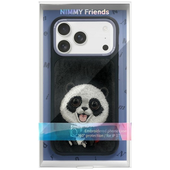 NIMMY чехол BIG EYED GIANT PANDA для IPHONE 18 Pro Max/17 Pro Max черный