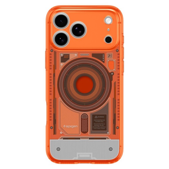 SPIGEN чохол ULTRA HYBRID, сумісний із MagSafe, для IPHONE 18 Pro / 17 Pro c-one tangerine