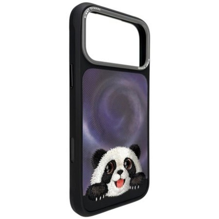 NIMMY case BIG EYED LYING GIANT PAND compatible with MagSafe for IPHONE 18 Pro Max/17 Pro Max black