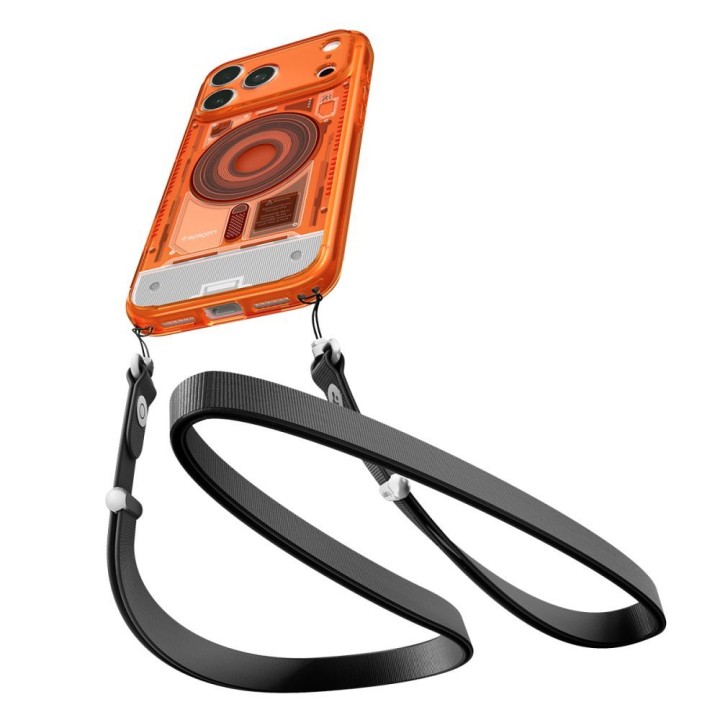 SPIGEN чохол ULTRA HYBRID, сумісний із MagSafe, для IPHONE 18 Pro / 17 Pro c-one tangerine