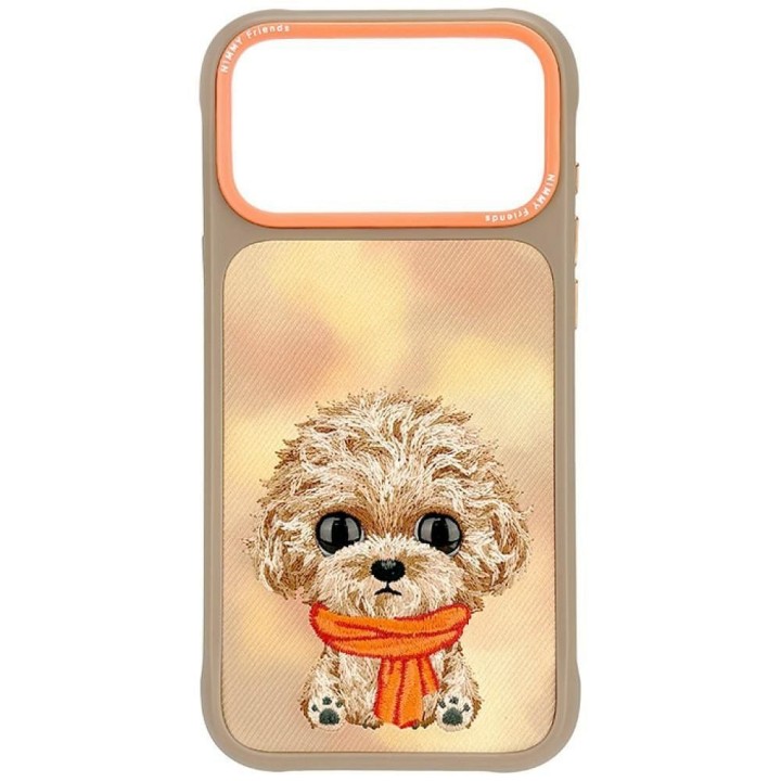 NIMMY чохол BIG EYED TEDDY POODLE для IPHONE 18 Pro/17 Pro коричневий