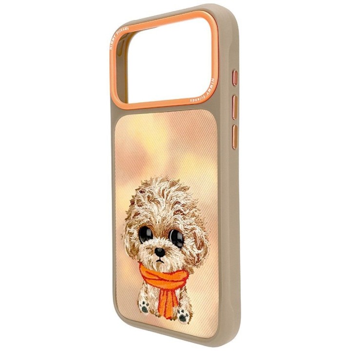 NIMMY чохол BIG EYED TEDDY POODLE для IPHONE 18 Pro/17 Pro коричневий