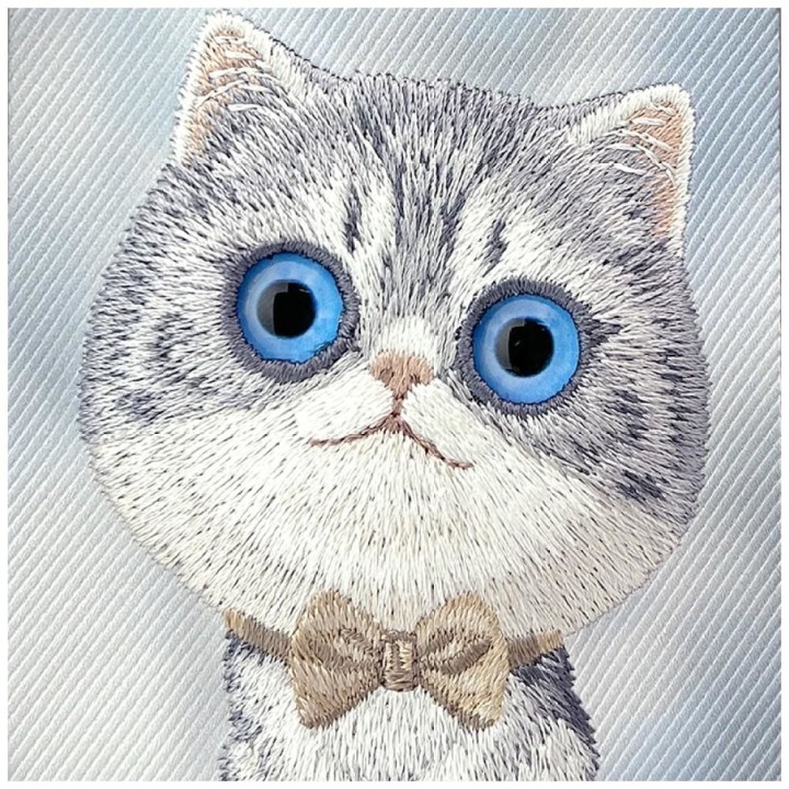 NIMMY чехол BIG EYED SILVER SHADED CAT для IPHONE 18 Pro Max/17 Pro Max серый
