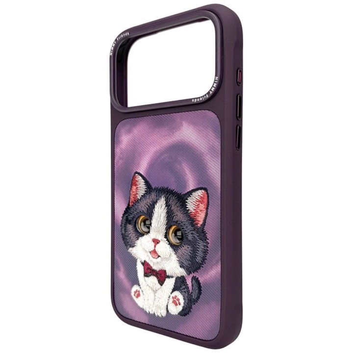 NIMMY чехол BIG EYED CREAM CAT для IPHONE 18 Pro/17 Pro фиолетовый