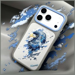 NIMMY чохол EAGLE сумісний із MagSafe для IPHONE 18 Pro/17 Pro сірий