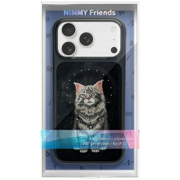 NIMMY чохол LUCKY FASHION CAT сумісний із MagSafe для IPHONE 18 Pro/17 Pro чорний