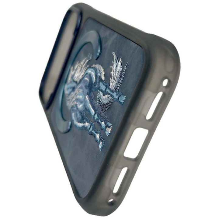 NIMMY чохол MAGNETIC FANTASY ANIMAL UNICORN сумісний із MagSafe для IPHONE 18 Pro/17 Pro синій