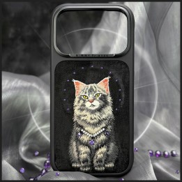 NIMMY чохол LUCKY FASHION CAT сумісний із MagSafe для IPHONE 18 Pro Max/17 Pro Max чорний