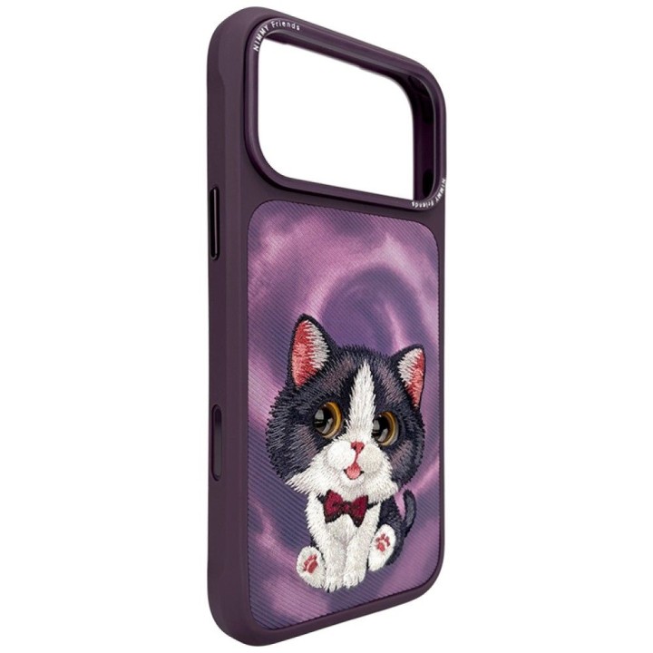 NIMMY futerał BIG EYED CREAM CAT do IPHONE 18 Pro/17 Pro fioletowy