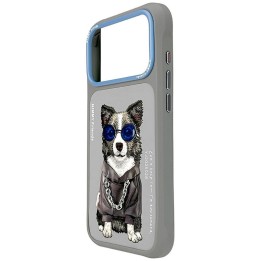 NIMMY чехол GLASSES COOL DOG для IPHONE 18 Pro Max/17 Pro Max серый