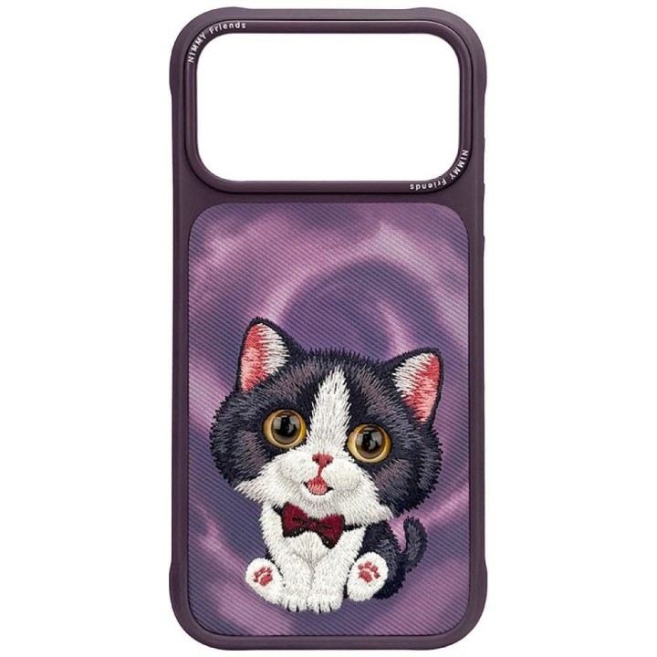 NIMMY чохол BIG EYED CREAM CAT для IPHONE 18 Pro Max/17 Pro Max фіолетовий