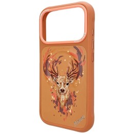 NIMMY case DEER compatible with Magsafe for IPHONE 18 Pro/17 Pro orange