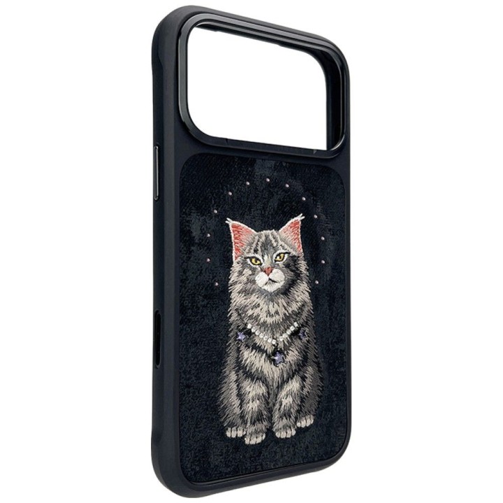 NIMMY futerał LUCKY FASHION CAT kompatybilny z MagSafe do IPHONE 18 Pro Max/17 Pro Max czarny