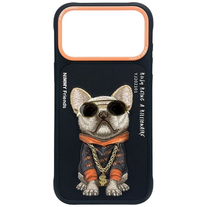 NIMMY чехол GLASSES COOL DOG для IPHONE 18 Pro Max/17 Pro Max черный