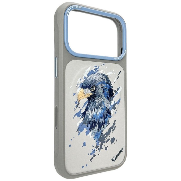 NIMMY case EAGLE compatible with Magsafe for IPHONE 18 Pro Max/17 Pro Max grey