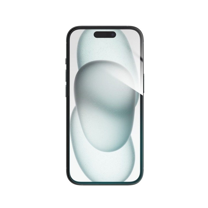 Гібридне скло для iPhone 15 Forcell Flexible Nano Glass