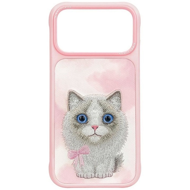 NIMMY чохол BIG EYED RAGDOLL для IPHONE 18 Pro/17 Pro рожевий