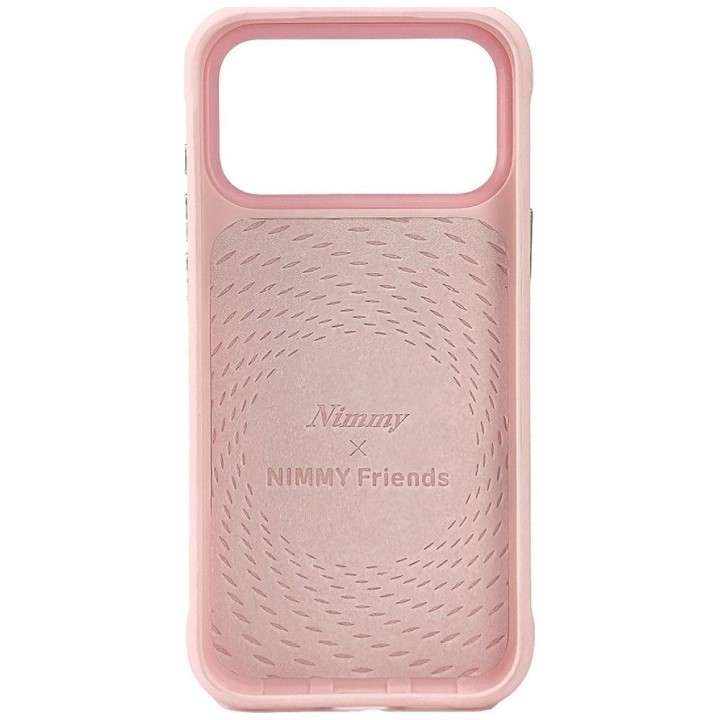 NIMMY case GLASSES COOL DOG for IPHONE 18 Pro/17 Pro pink
