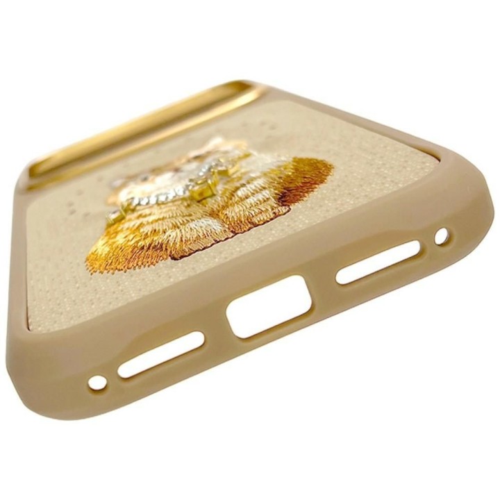 NIMMY case LUCKY FASHION CAT compatible with Magsafe for IPHONE 18 Pro/17 Pro brown