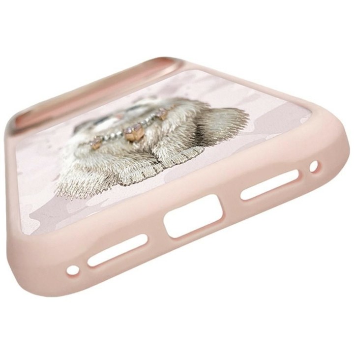 NIMMY case LUCKY FASHION CAT compatible with Magsafe for IPHONE 18 Pro/17 Pro pink