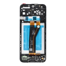 FixCell LCD дисплей для SAMSUNG A14 4G A145F OEM рамка с компонентами