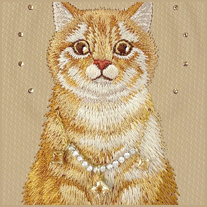 NIMMY чехол LUCKY FASHION CAT совместимый с MagSafe для IPHONE 18 Pro Max/17 Pro Max коричневый