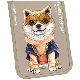 NIMMY чехол GLASSES COOL DOG для IPHONE 18 Pro Max/17 Pro Max бежевый