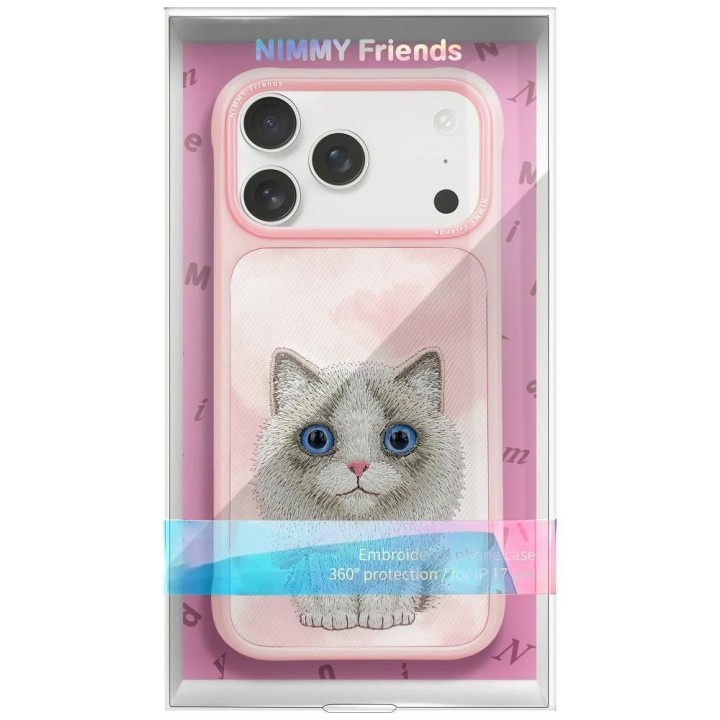 NIMMY чохол BIG EYED RAGDOLL для IPHONE 18 Pro Max/17 Pro Max рожевий
