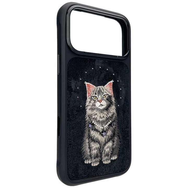 NIMMY case LUCKY FASHION CAT compatible with MagSafe for IPHONE 18 Pro/17 Pro black