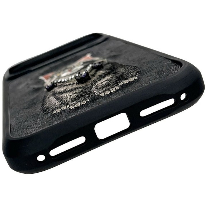 NIMMY case LUCKY FASHION CAT compatible with MagSafe for IPHONE 18 Pro/17 Pro black